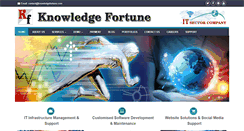 Desktop Screenshot of knowledgefortune.com